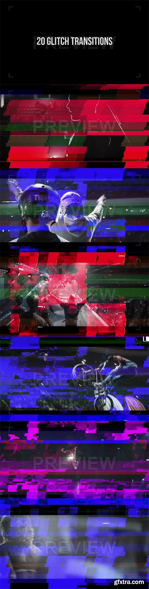 20 Glitch Transitions 20 Glitch Transitions