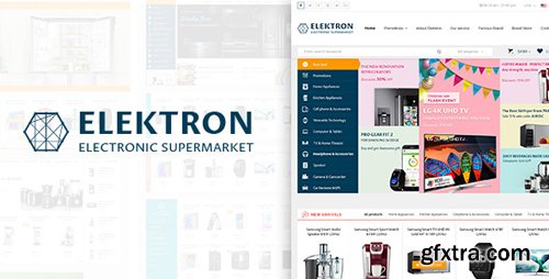 ThemeForest - Elektron - Multi-Purposes Electronics PSD Template 19169013