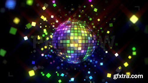 Neon Disco Ball