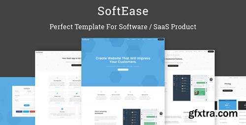 ThemeForest - SoftEase v1.2 - Multipurpose Software / SaaS Product Template - 16063405