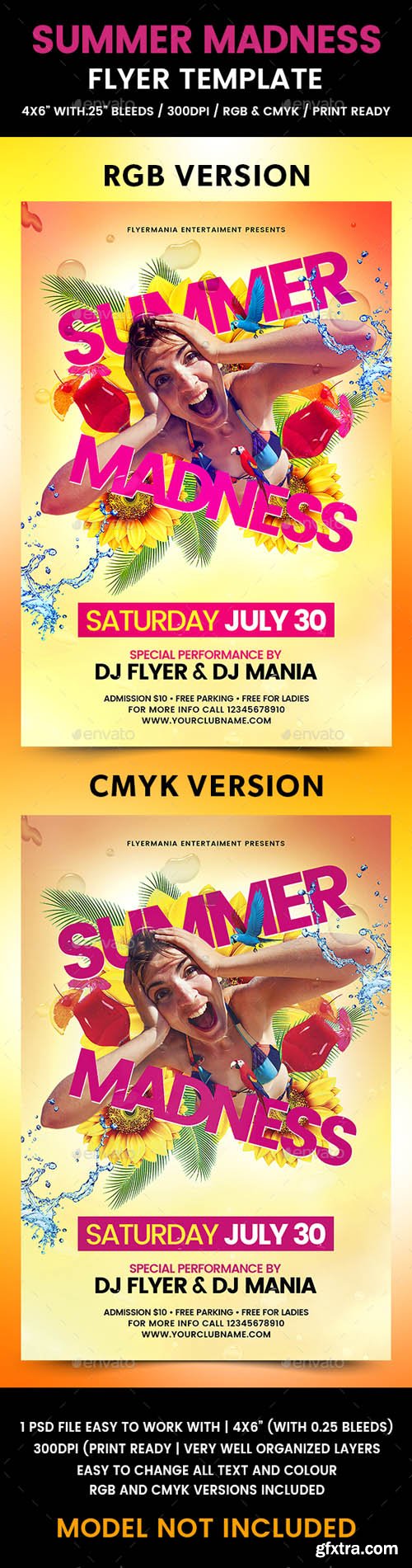 GR - Summer Madness Flyer Template 19763840 GR - Summer Madness Flyer Template 19763840