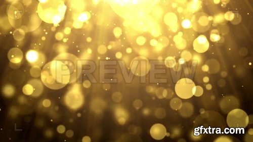 Particles Gold Background Loop Particles Gold Background Loop