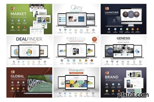 CreativeMarket All Shop Presentations Bundle 1392778