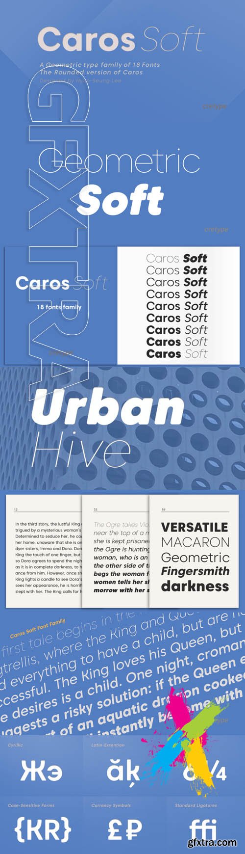 Caros Soft font family