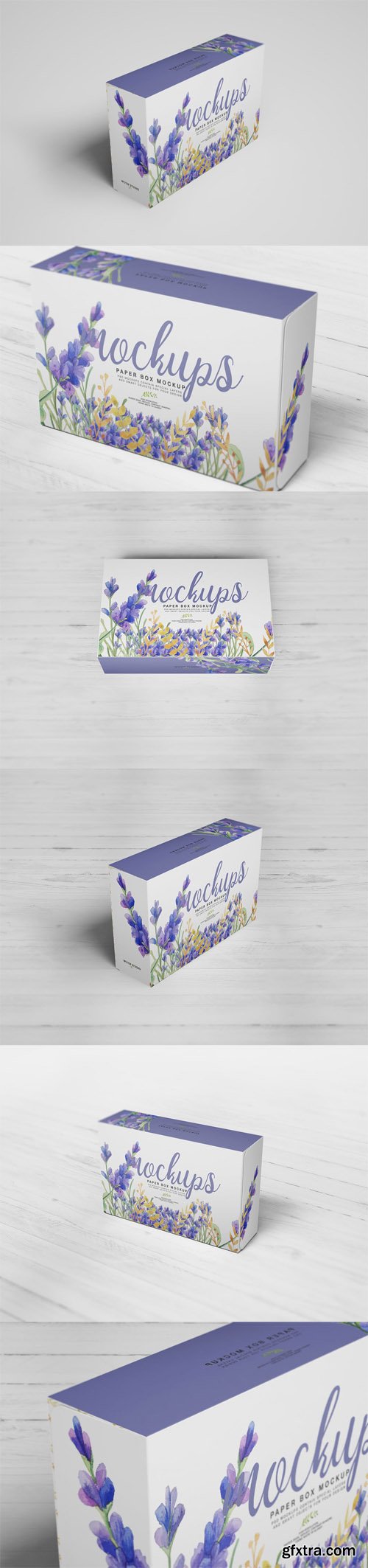 Paper Box Mockup 06 Paper Box Mockup 06