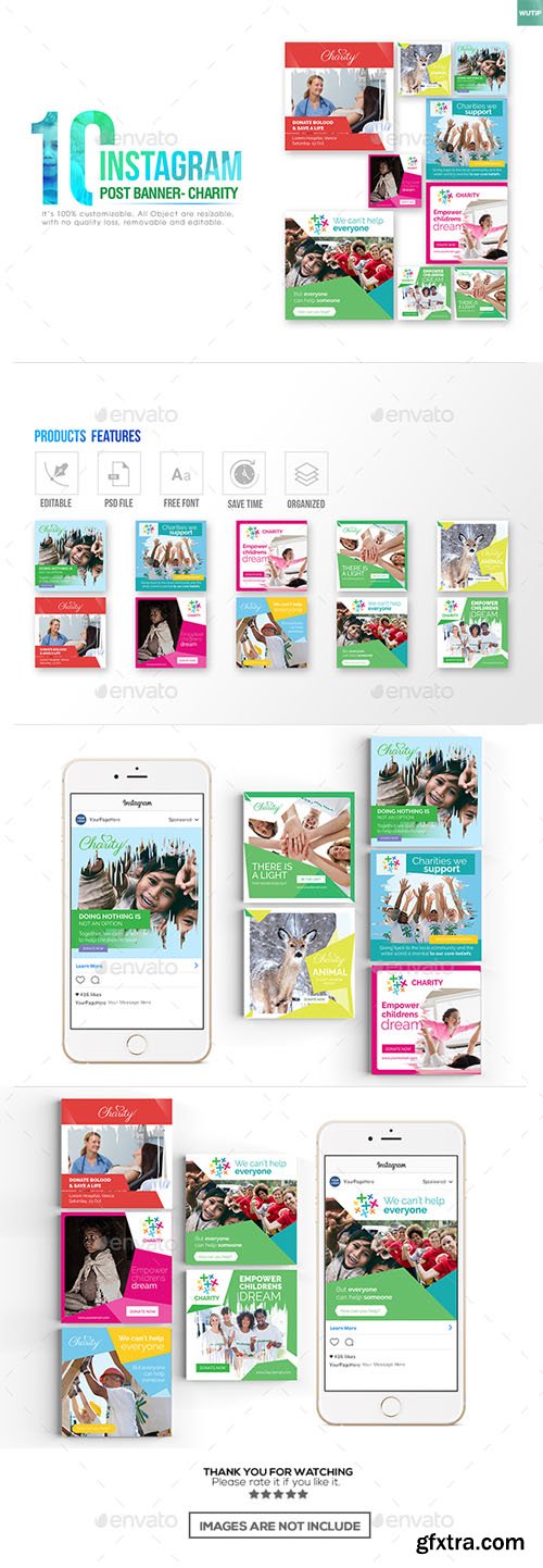 GR - 10 Instagram Post Banner - Charity 19829181 GR - 10 Instagram Post Banner - Charity 19829181