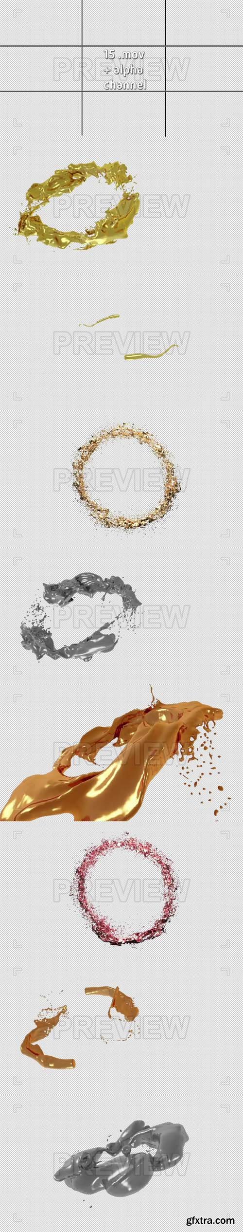 Liquid Metal Round Flow Pack Liquid Metal Round Flow Pack