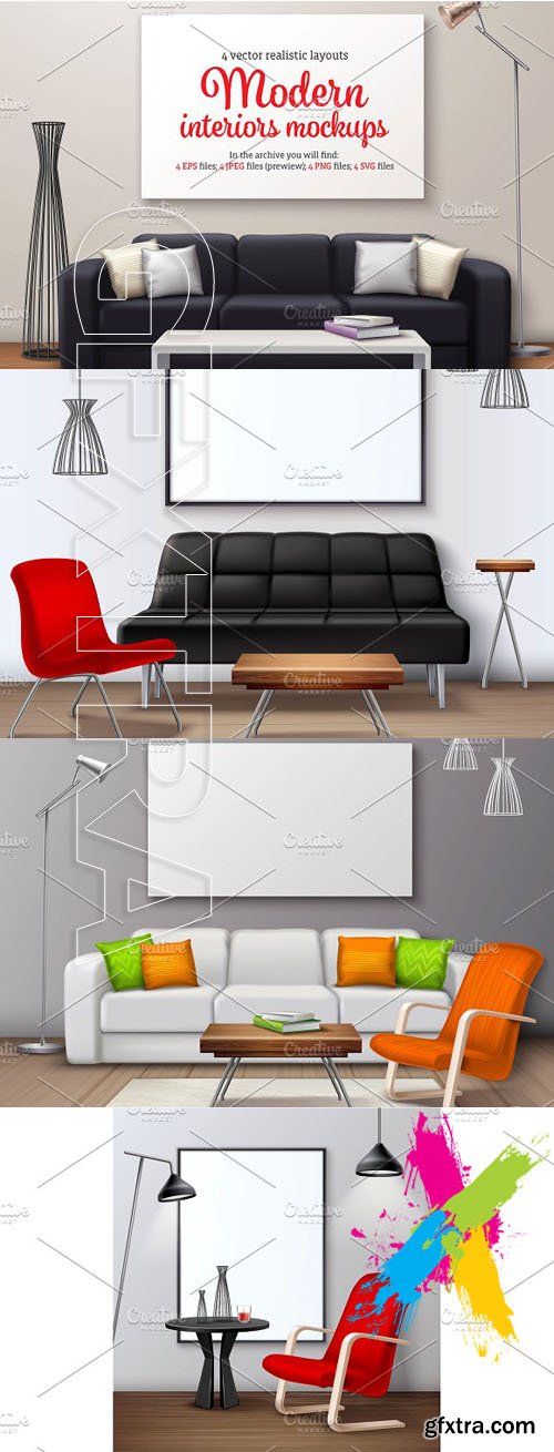 CM - Modern Interior Mockups 1444571