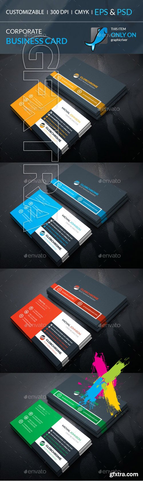 GR - Corporate Business Card 19817458