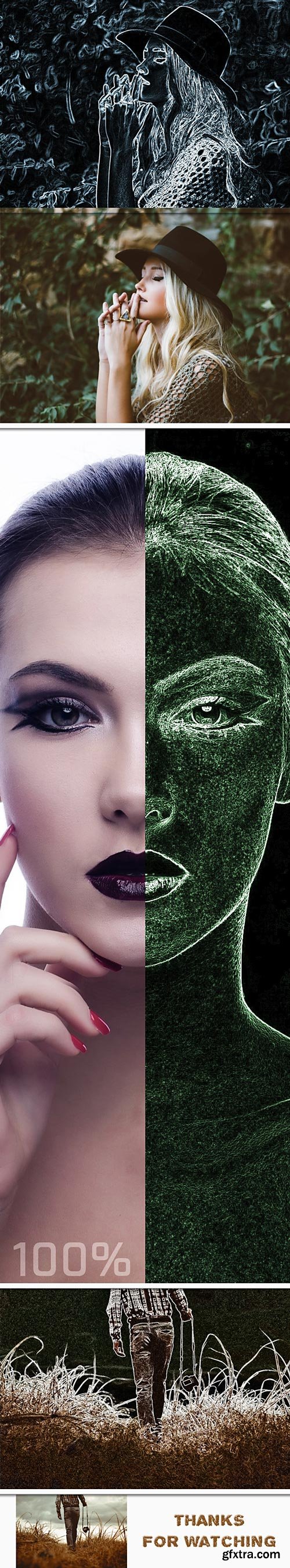 GraphicRiver - Smooth Glowing Edges Photoshop Action - 19806115 GraphicRiver - Smooth Glowing Edges Photoshop Action - 19806115