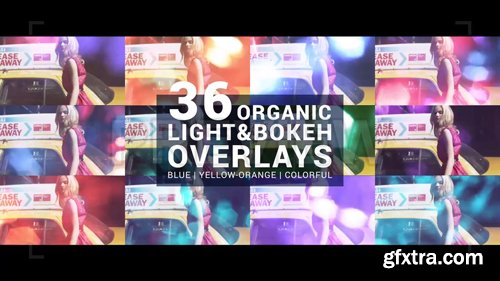 36 Organic Light & Bokeh Overlays