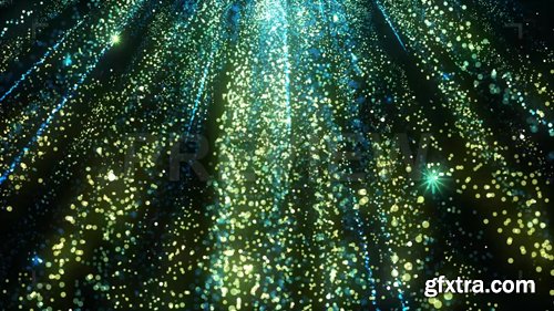 Rain Particles Background