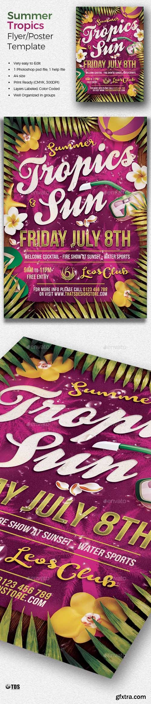 GR - Summer Tropics Flyer Template 19746251 GR - Summer Tropics Flyer Template 19746251