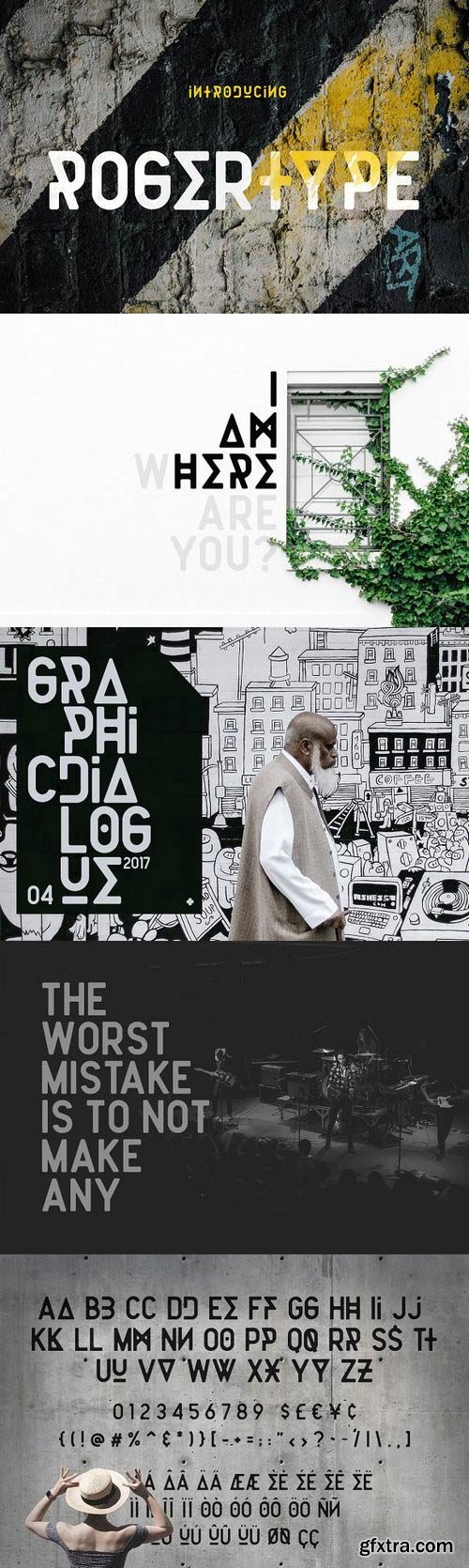 Thehungryjpeg - Rogertype 65489