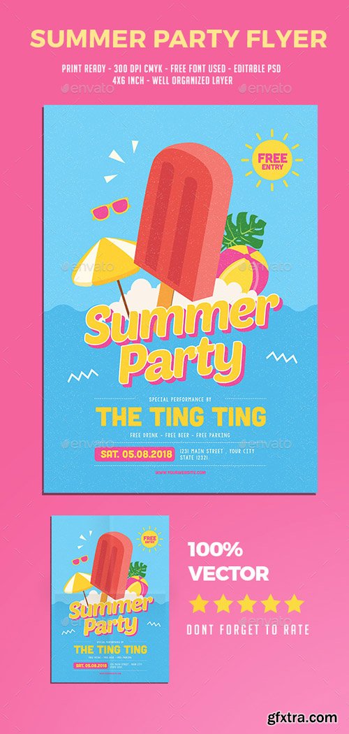 GR - Summer Festival Flyer 19882158 GR - Summer Festival Flyer 19882158