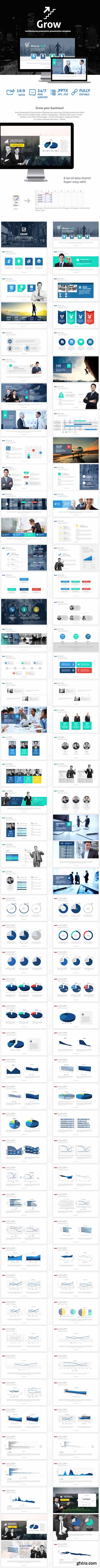 GR - Grow Powerpoint Presentation Template 19859625 GR - Grow Powerpoint Presentation Template 19859625