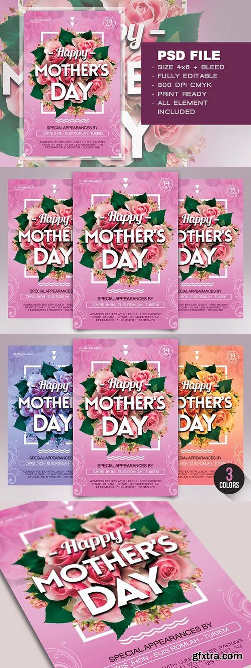 CM - Mother\'s Day Flyer Template 1411009