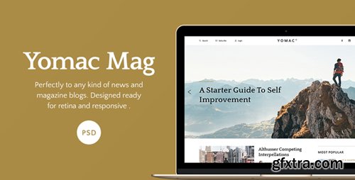 ThemeForest - Yomac -Magazine and Blog PSD Template 15696738 ThemeForest - Yomac -Magazine and Blog PSD Template 15696738