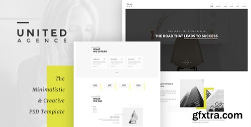 ThemeForest - UNITED - Minimal Multipurpose PSD Template 19034758 ThemeForest - UNITED - Minimal Multipurpose PSD Template 19034758