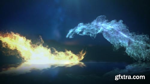 Videohive - Ice And Fire Logo - 19847721