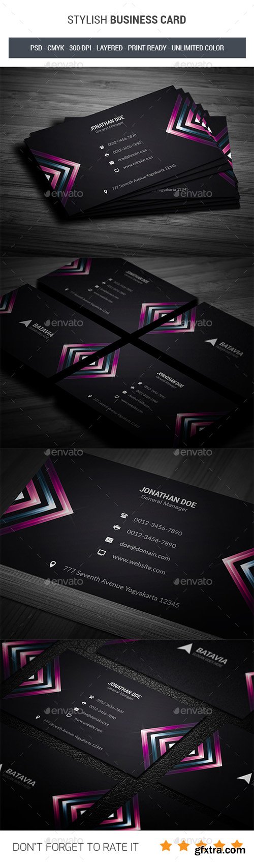 GR - Stylish Business Card 19903656 GR - Stylish Business Card 19903656