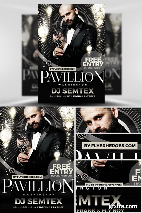 Pavillion Flyer Template