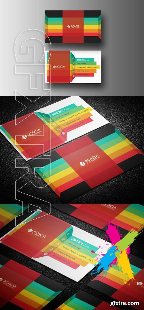 CM - Infographic Business Card 1469843