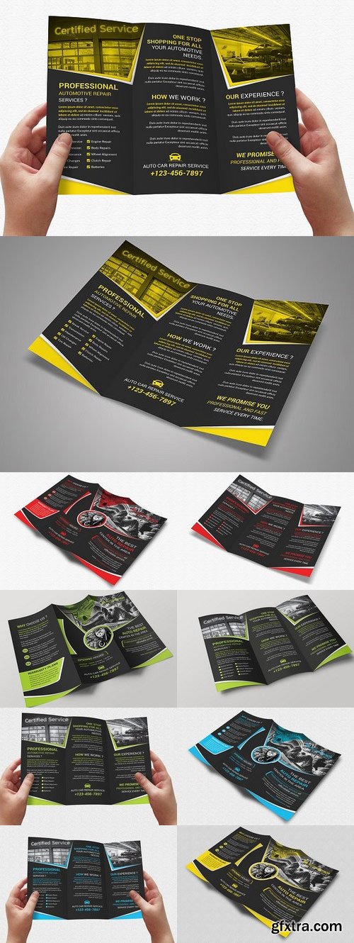 CM - Auto Repair Service Trifold Brochure 1154741