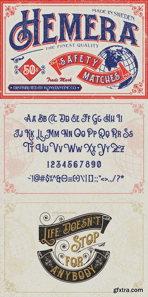 GR - Hemera Vintage Branding font 19945284 GR - Hemera Vintage Branding font 19945284
