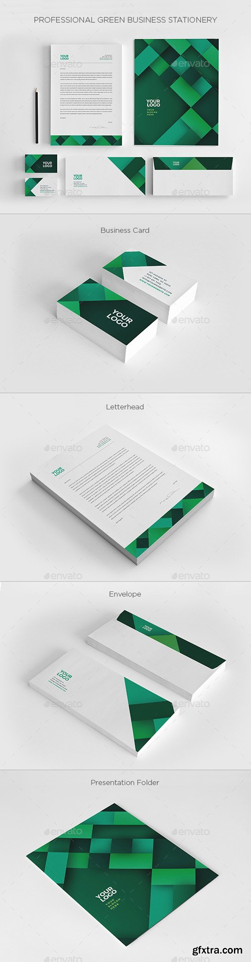 GR - Professional Green Business Stationery 19751586 GR - Professional Green Business Stationery 19751586