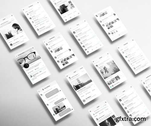Perspective App Screens Mock-Up 19 Perspective App Screens Mock-Up 19