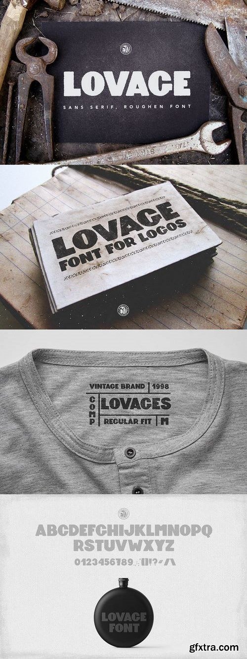 Fontbundles - Lovage Font Regular Font 19408