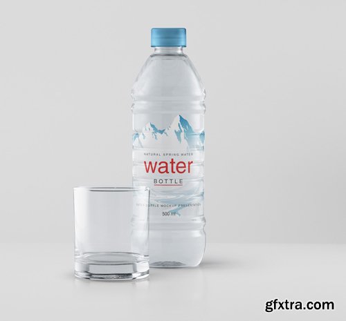 Psd Water Plastic Bottle Mockup Psd Water Plastic Bottle Mockup