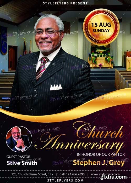 Church V35 PSD Flyer Template GFxtra
