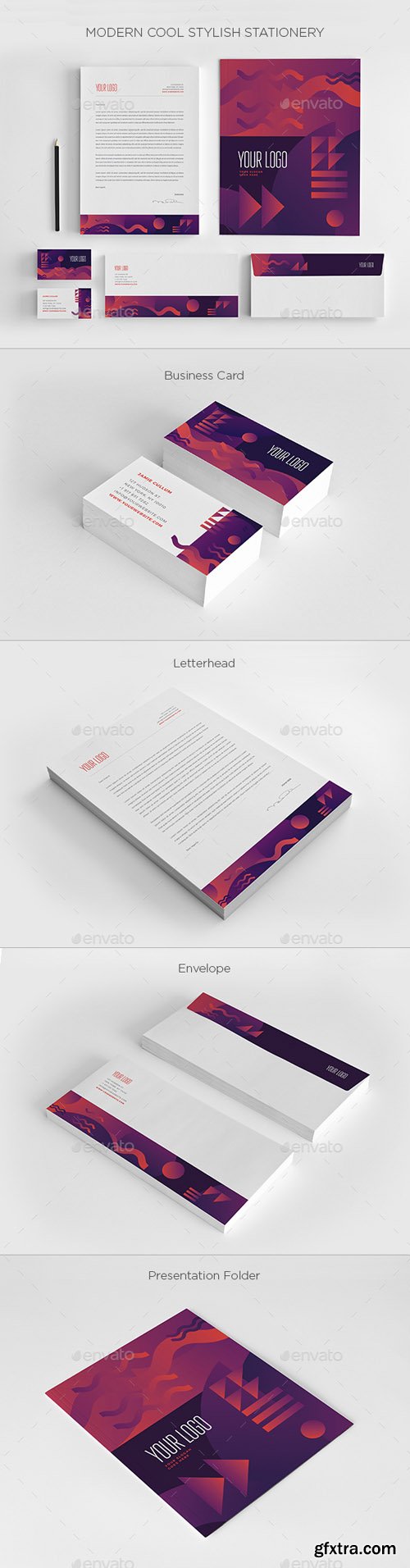 GR - Modern Cool Stylish Stationery 19986536 GR - Modern Cool Stylish Stationery 19986536