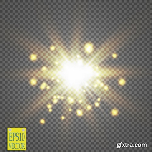 Light Effect Wave Line Lace Lamp Flyer Banner 25xEPS