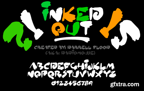 Inked Out Brush Font