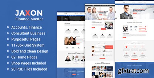 ThemeForest - Jaxon - Accounts, Finance and Consulting Business PSD Template 19762901 ThemeForest - Jaxon - Accounts, Finance and Consulting Business PSD Template 19762901