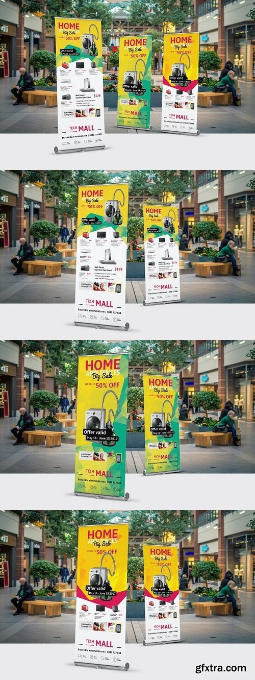 Retail Roll-Up Banner