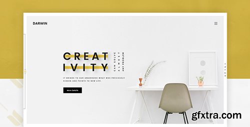 ThemeForest - Darwin | Creative Portfolio PSD Template 19723036