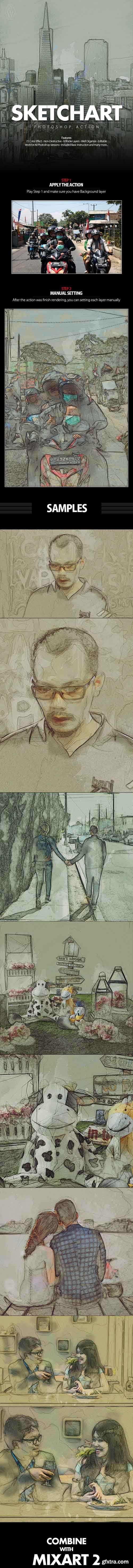 GR - Sketchart Photoshop Action 19995708 GR - Sketchart Photoshop Action 19995708