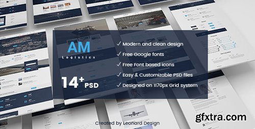 ThemeForest - Amlogistic | Transportation & Logistics PSD Template 19923174 ThemeForest - Amlogistic | Transportation & Logistics PSD Template 19923174