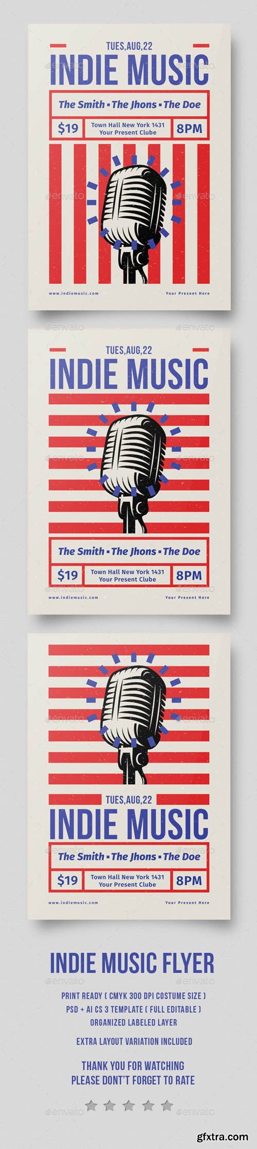 GR - Indie Music Flyer 14062748 GR - Indie Music Flyer 14062748