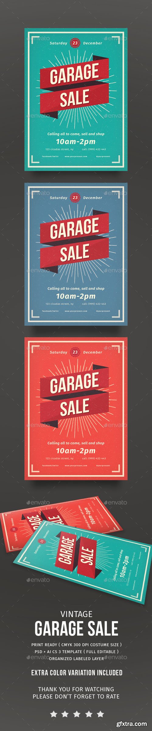 GR - Vintage Garage Sale flayer 14118689