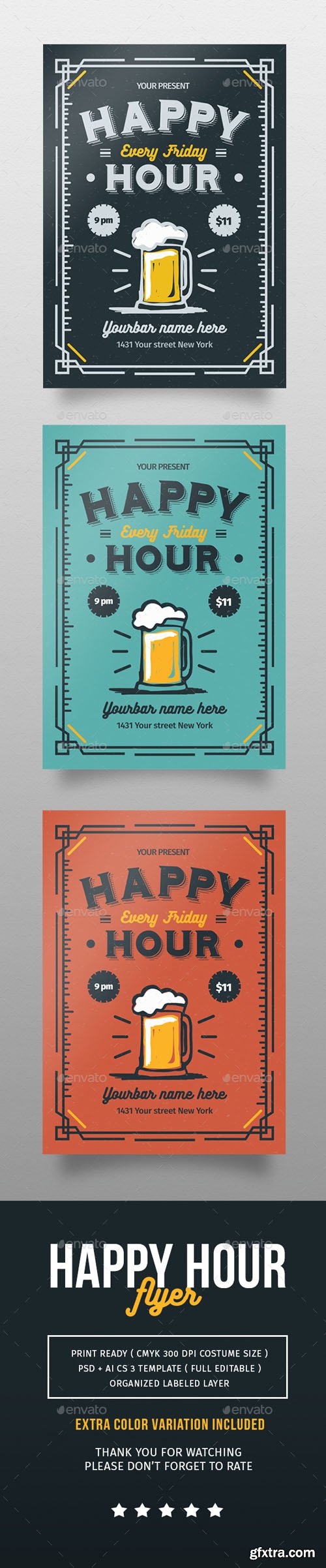 GR - Happy Hour Flyer 14145256 GR - Happy Hour Flyer 14145256