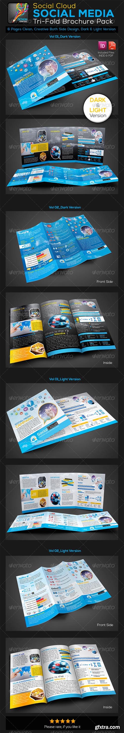GR - Social Media Tri-fold Business Brochure 5744378