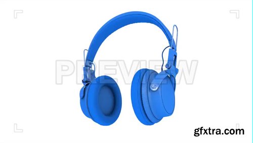 MA - Blue Wireless Headphones