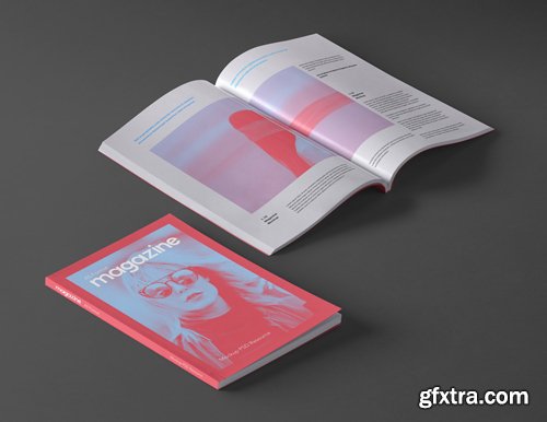 Psd Magazine Mockup Template A5 Psd Magazine Mockup Template A5