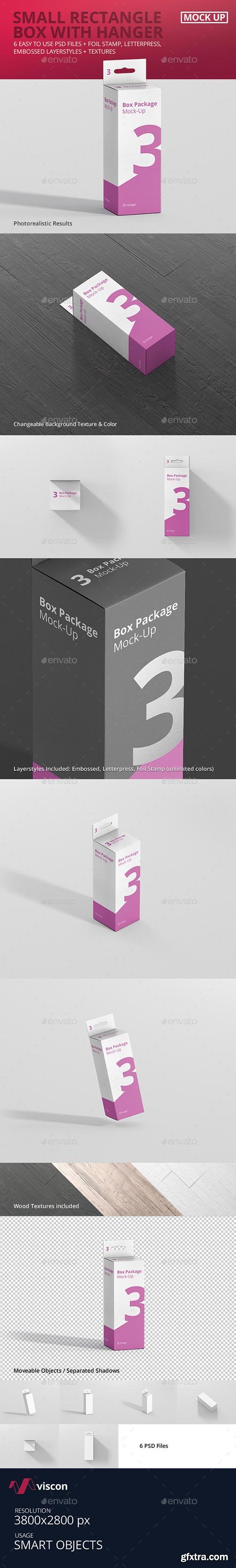 Graphicriver - Package Box Mock-Up - Small Rectangle with Hanger 18000852