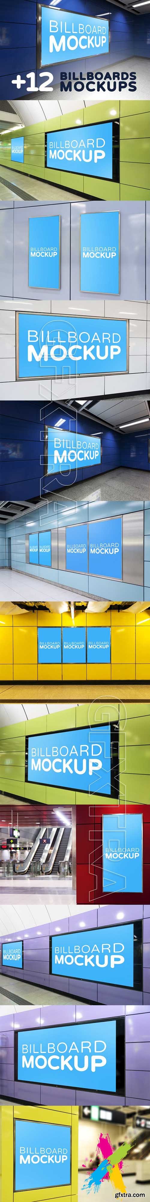 CM - Subway Billboards Mockups Vol 2 1511972